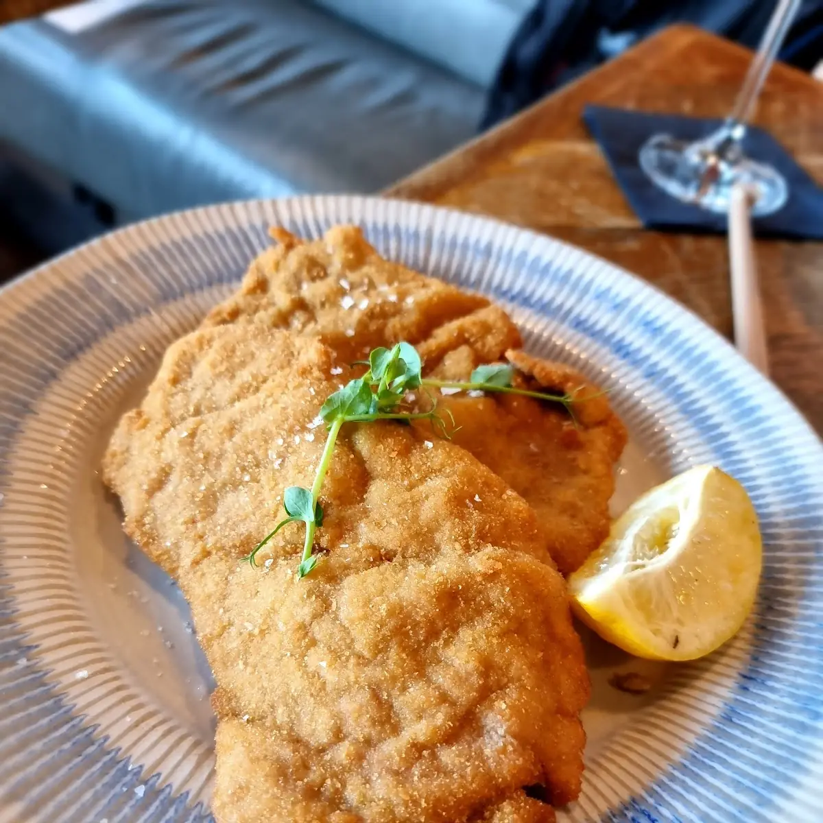 Vienna Schnitzel With Fries