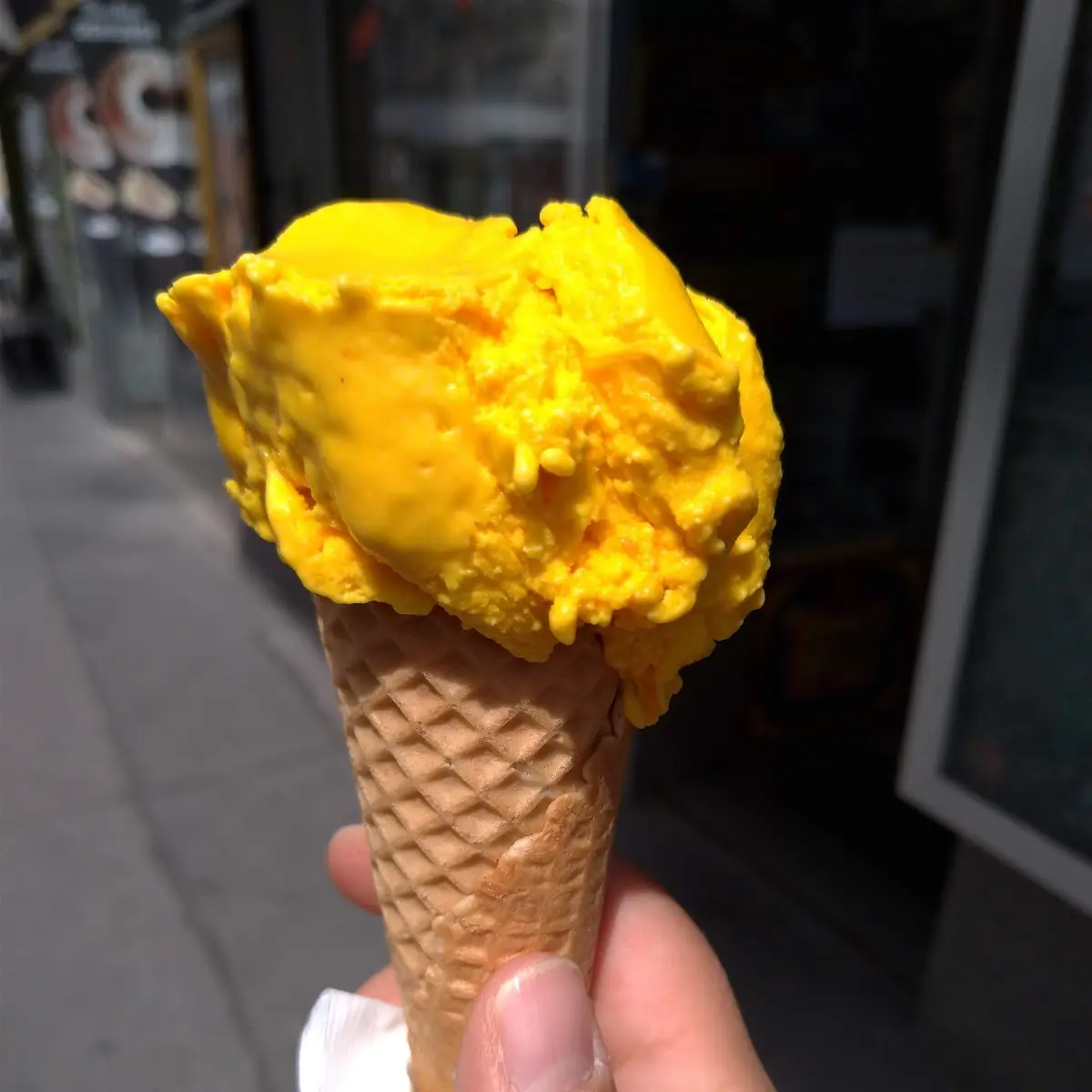 Saffron Ice Cream