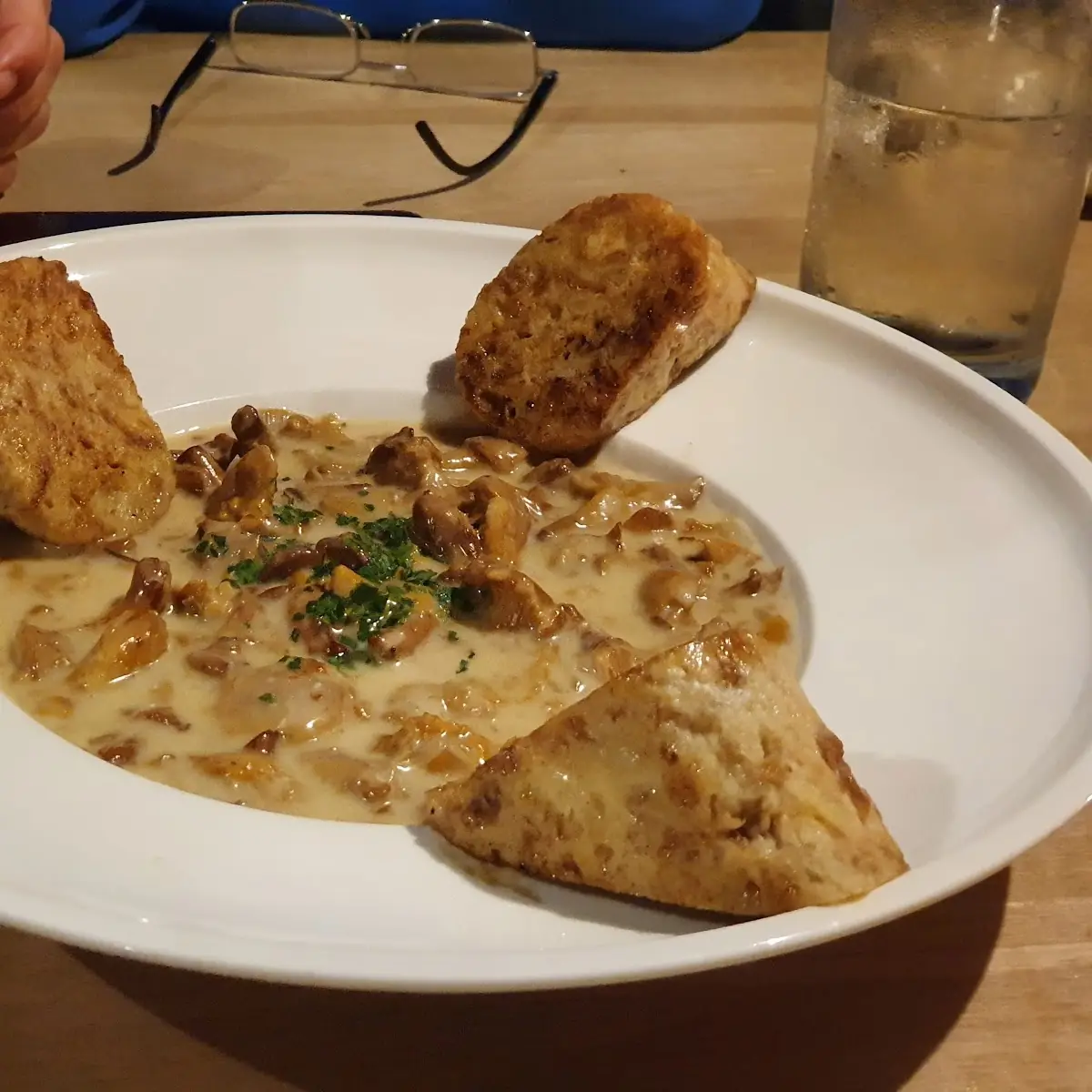 Pilzragout Mit Knödel