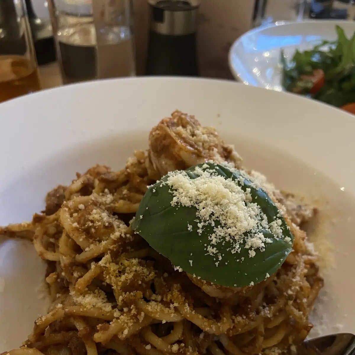 Spagetti Con Gamberetti