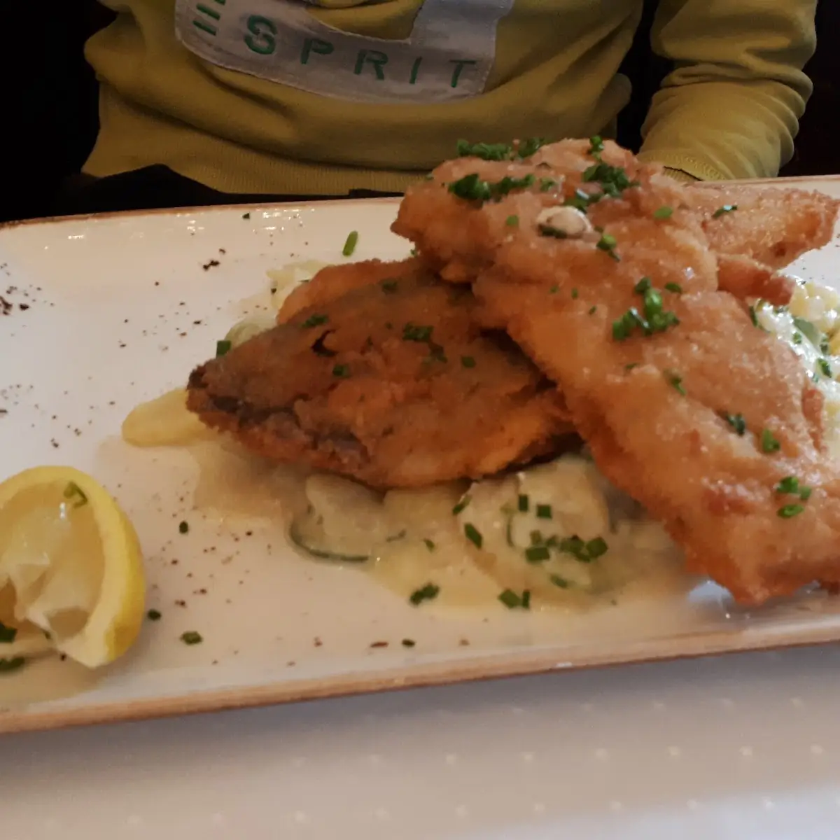 Fischfilet Mit Kartoffelsalat