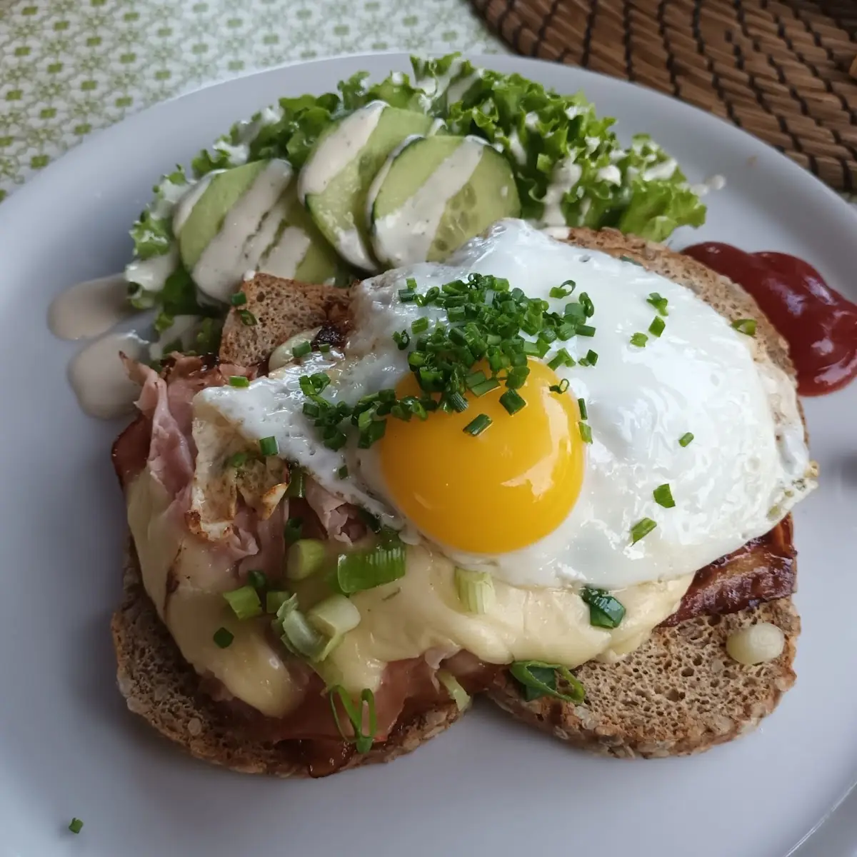 Strammen Max Mit Glutenfreien Brot