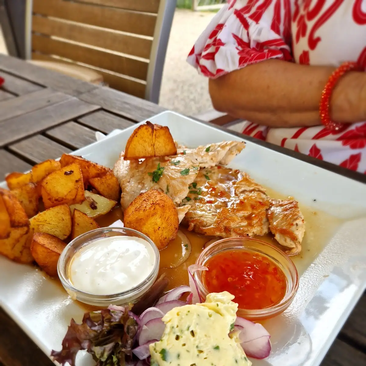Gegrillte Pute