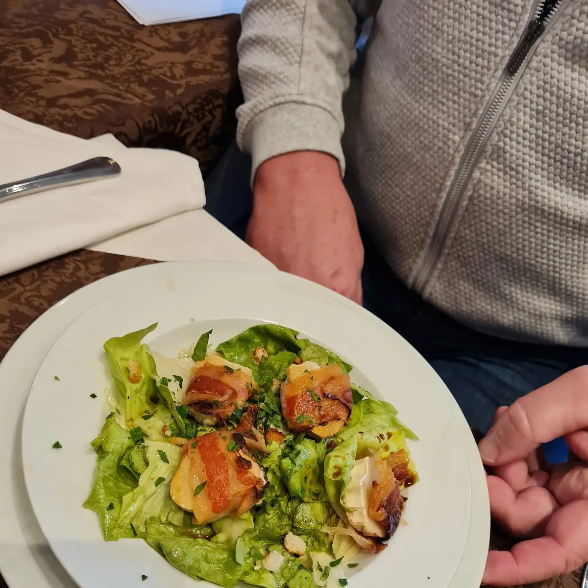 Schafkäse Im Speckmantel