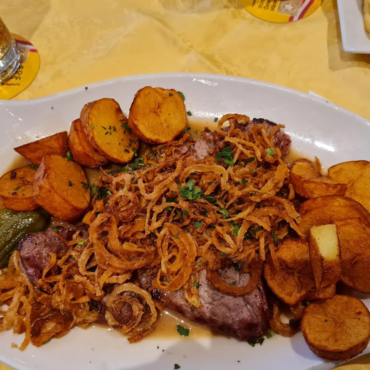 Zwiebelrostbraten