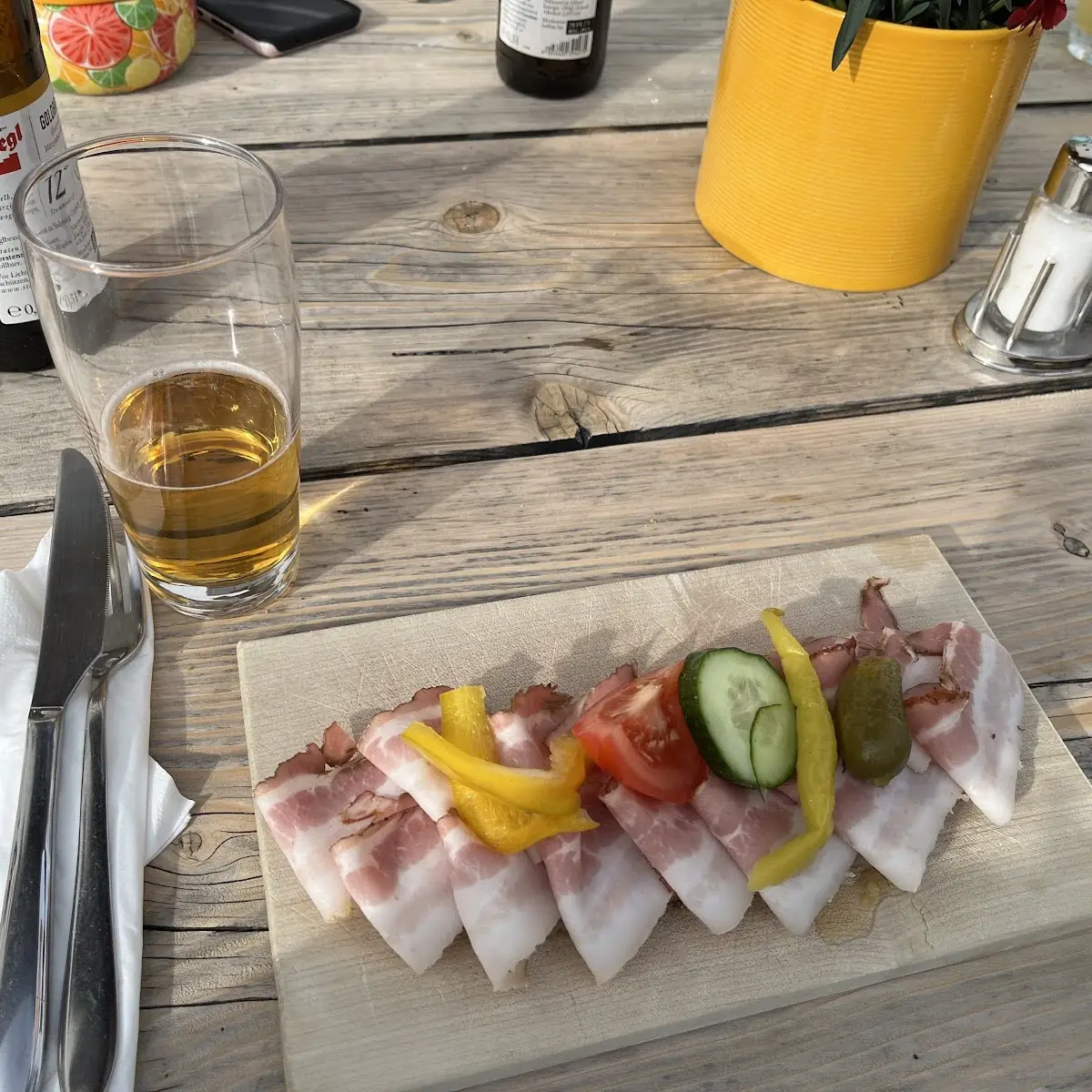 Schinkenplatte