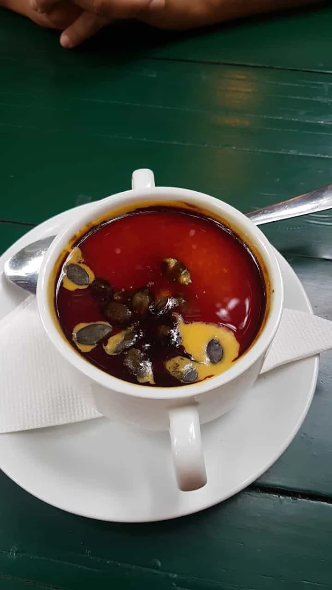 Kürbiscremesuppe Mit Kernöl