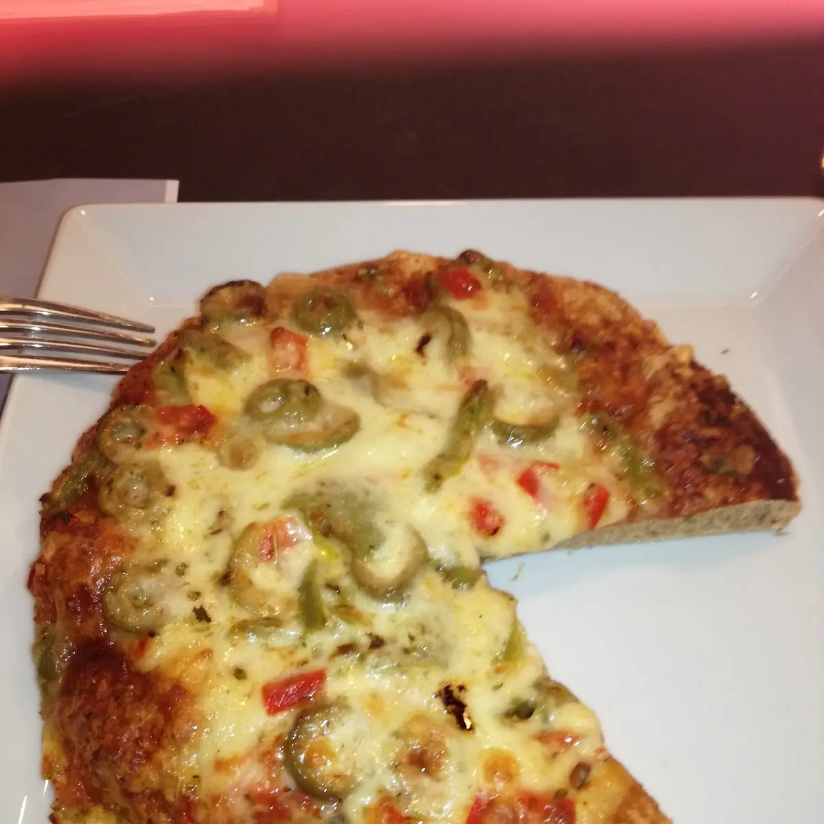 Vollkorn Gemüse Pizza