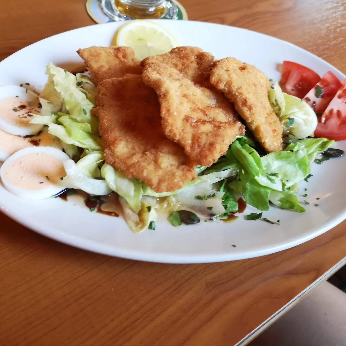 Backhendlsalat