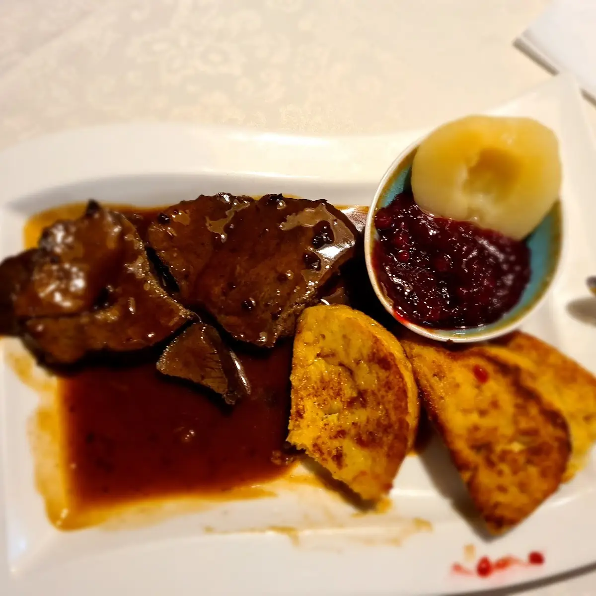 Hirschbraten