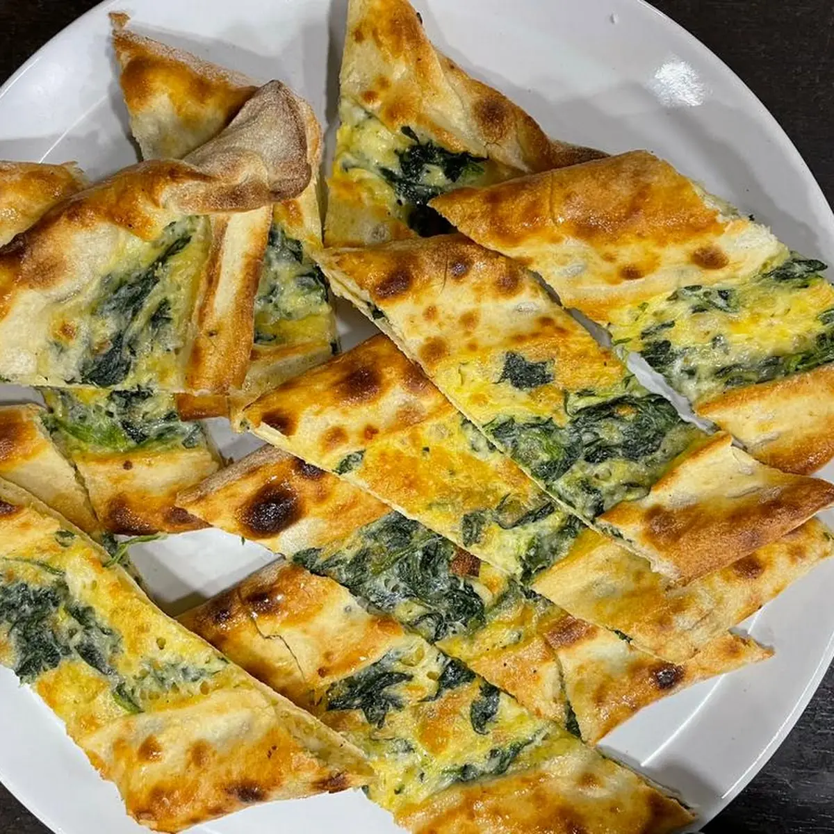 Pide Mit Spinat
