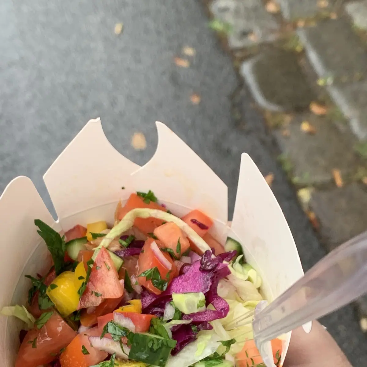 Reis Mit Etwas Huhn Und Viel Gemüse