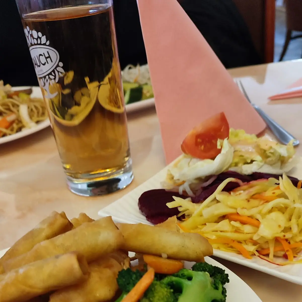 Salat Und Hauptspeise