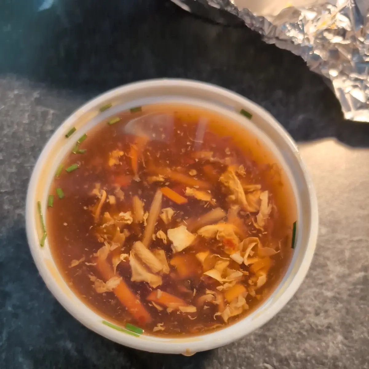 Süß-sauer Suppe