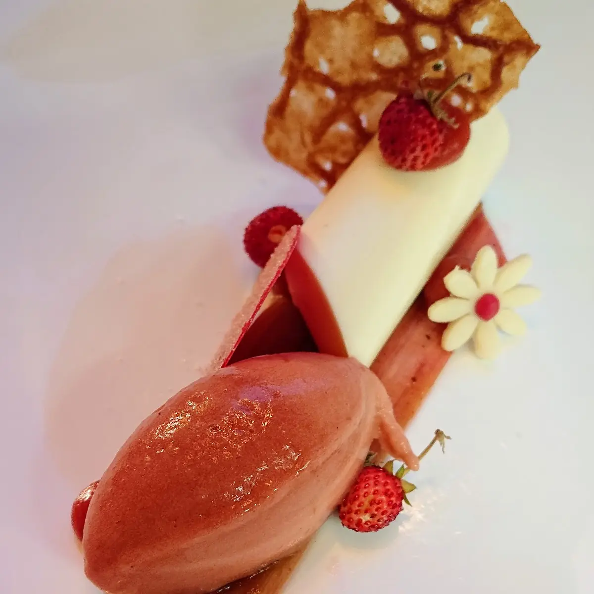 Himbeersorbet