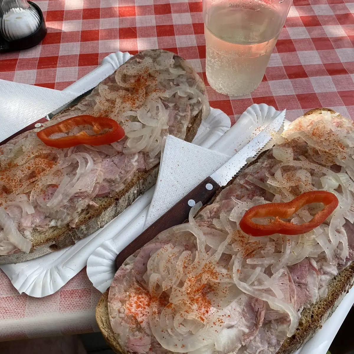 Presswurstbrot Mit Sauren Zwiebeln Super