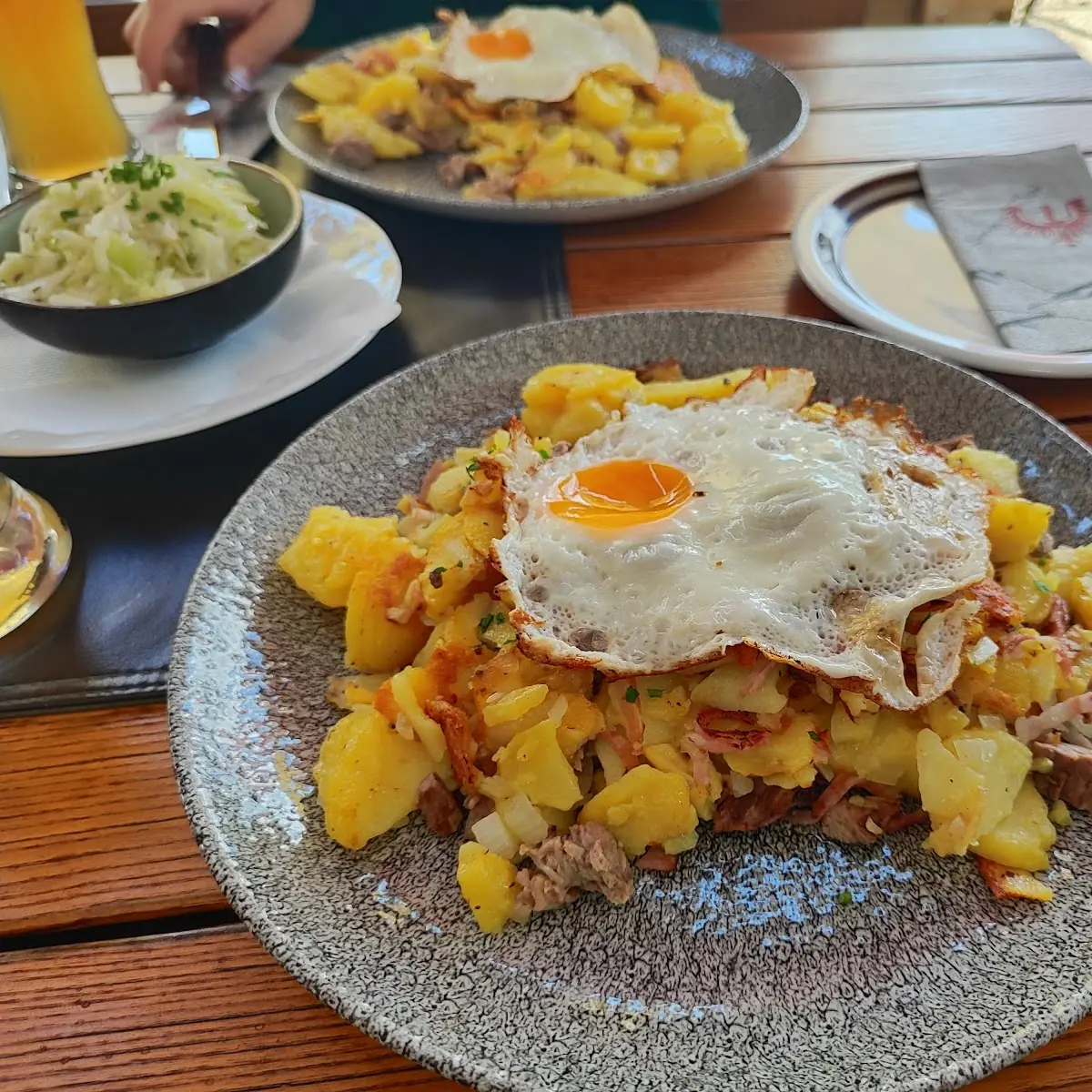 Kartoffeln Mit Spiegeleier
