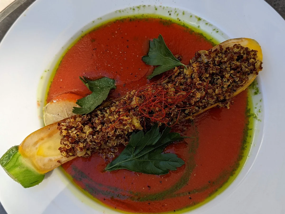 Zucchini Gefüllt Mit Quinoa
