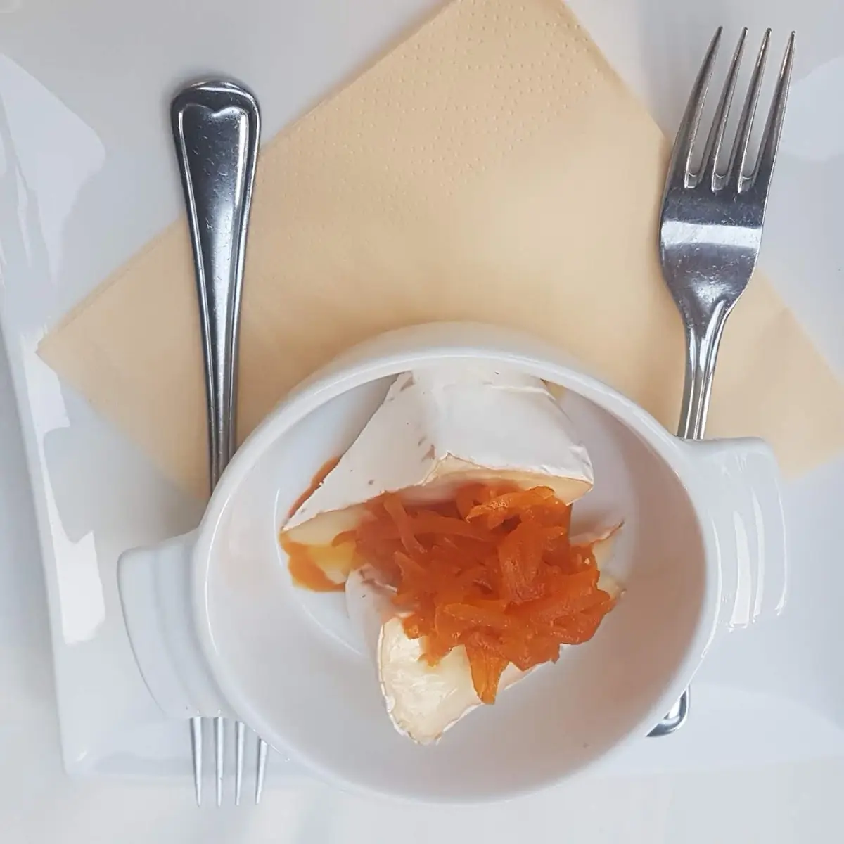 Gebackener Camembert