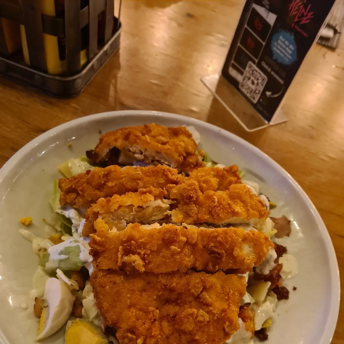 Crispy Chicken Salat