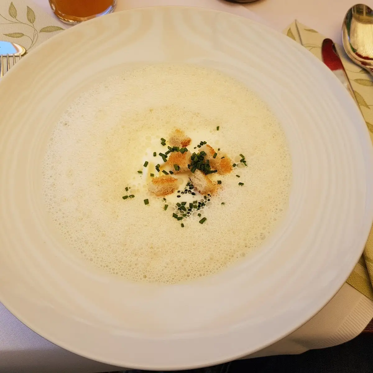 Knoblauchcremesuppe