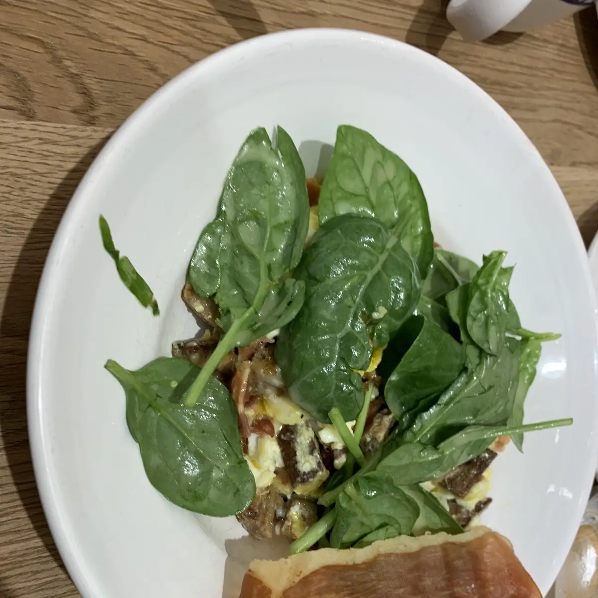Organic Walnut Bread-Bacon-Egg Scramble