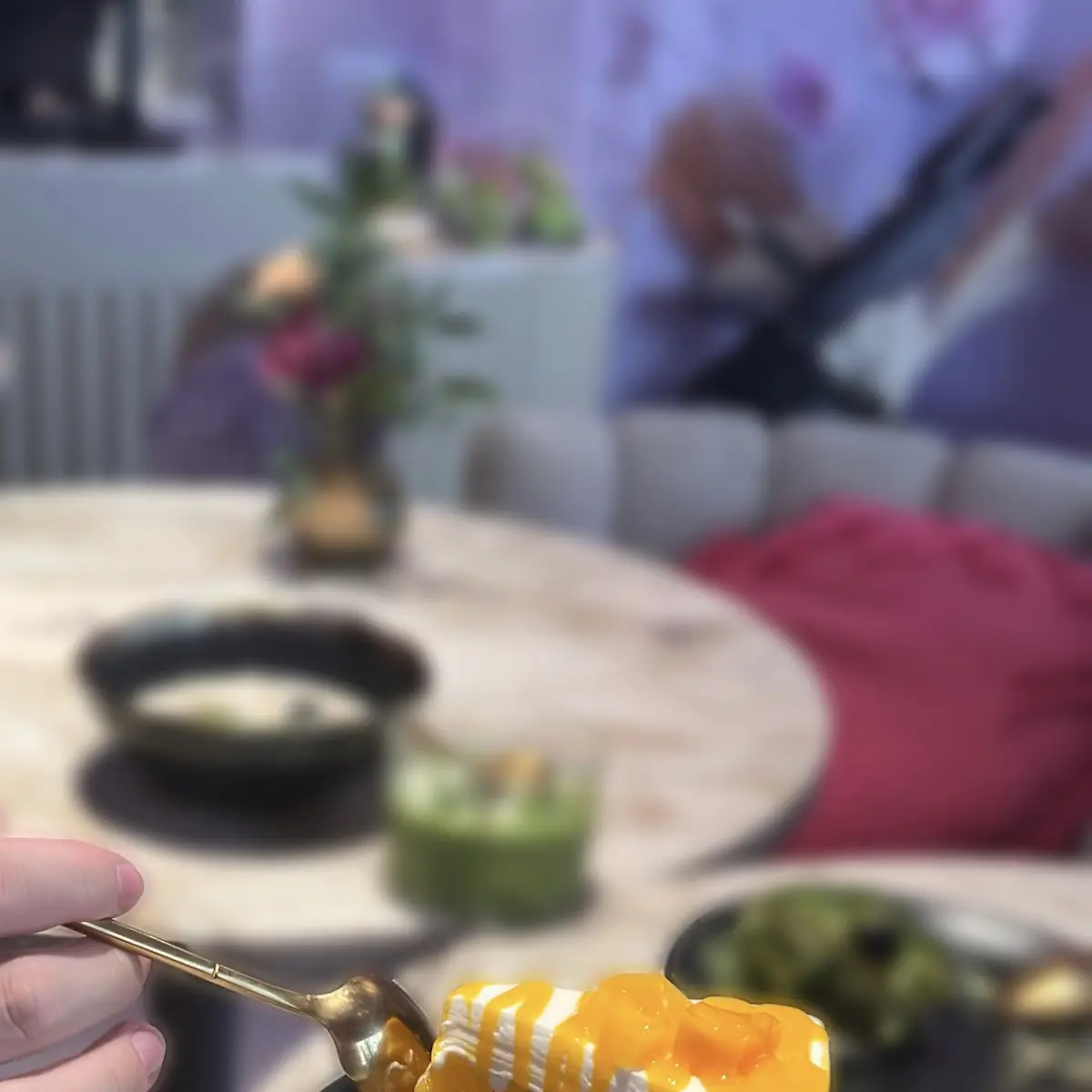 Mango Crêpe Cake