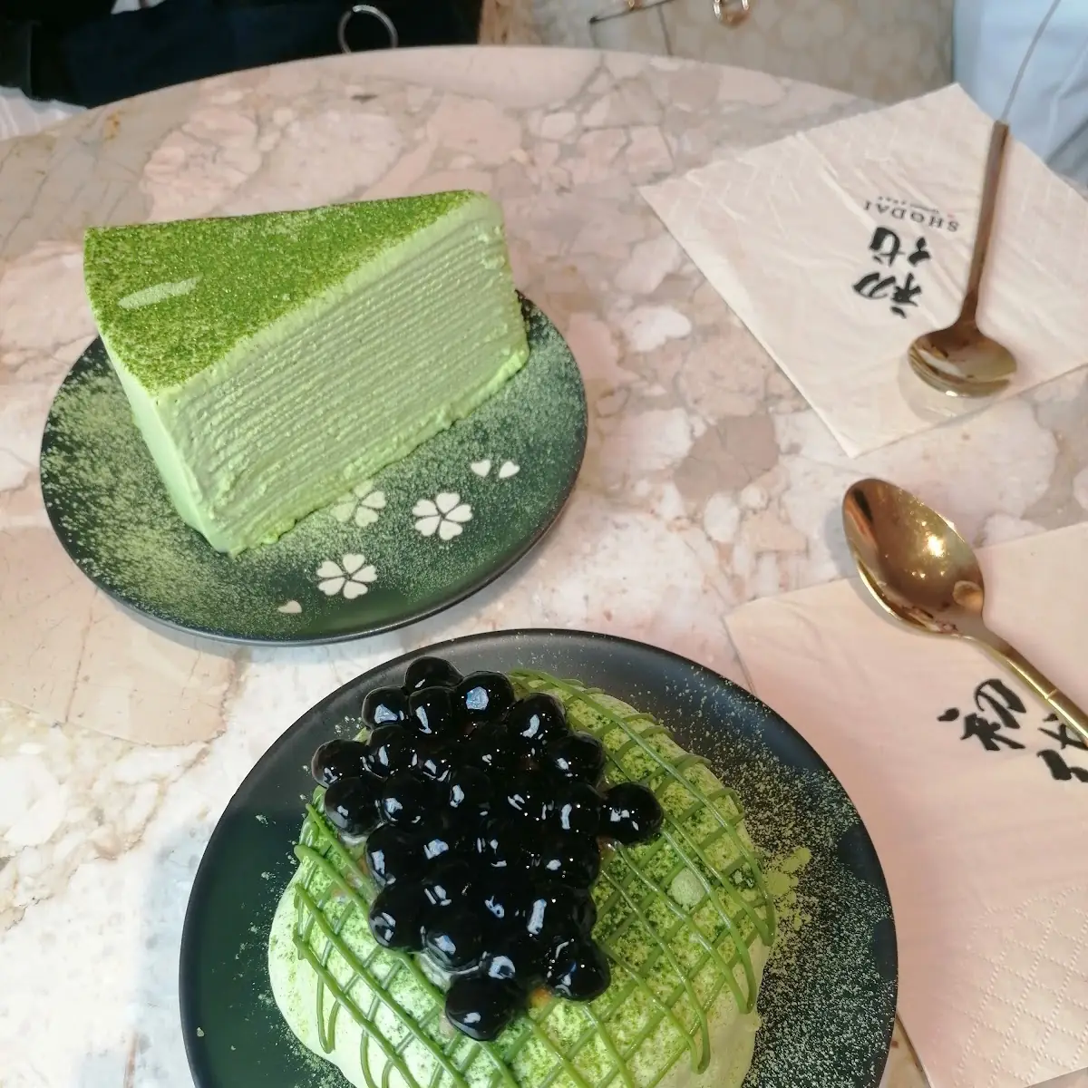 Matcha Crêpe Cake
