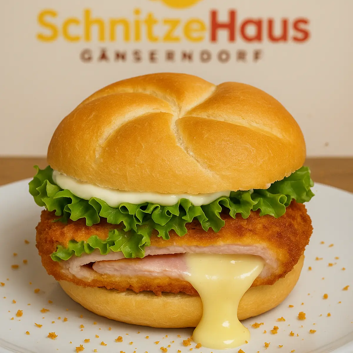 Schnitzel Burger Menü