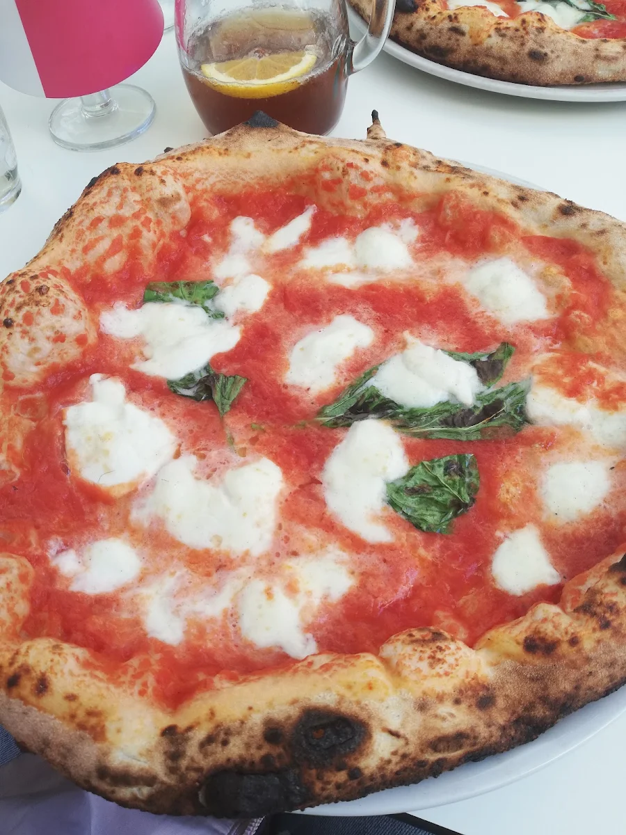 Pizza Margherita And Pizza Bufala