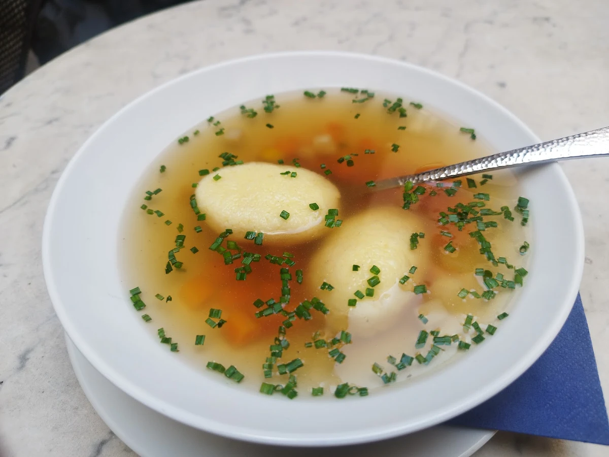 Beef Soup with Semolina Dumpling