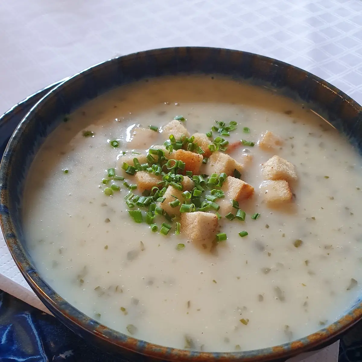 Bärlauchcremesuppe