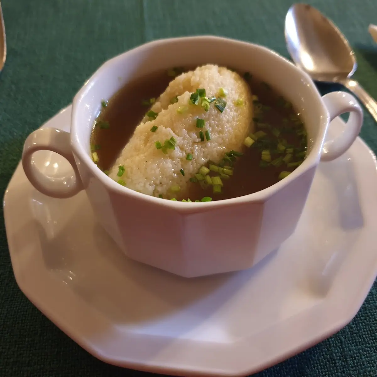 Rindsuppe Mit Gried