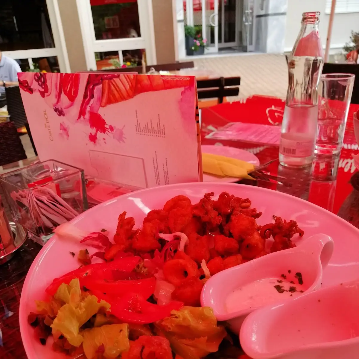 Salat Mit Tintenfisch