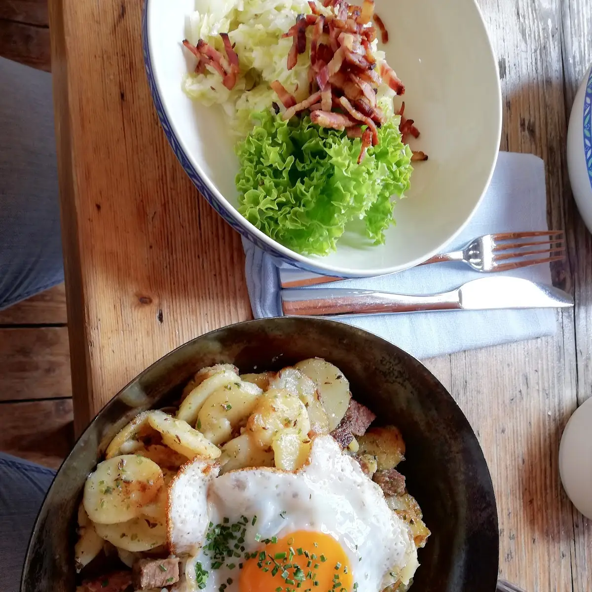 Tiroler Gröstl Mit Salat