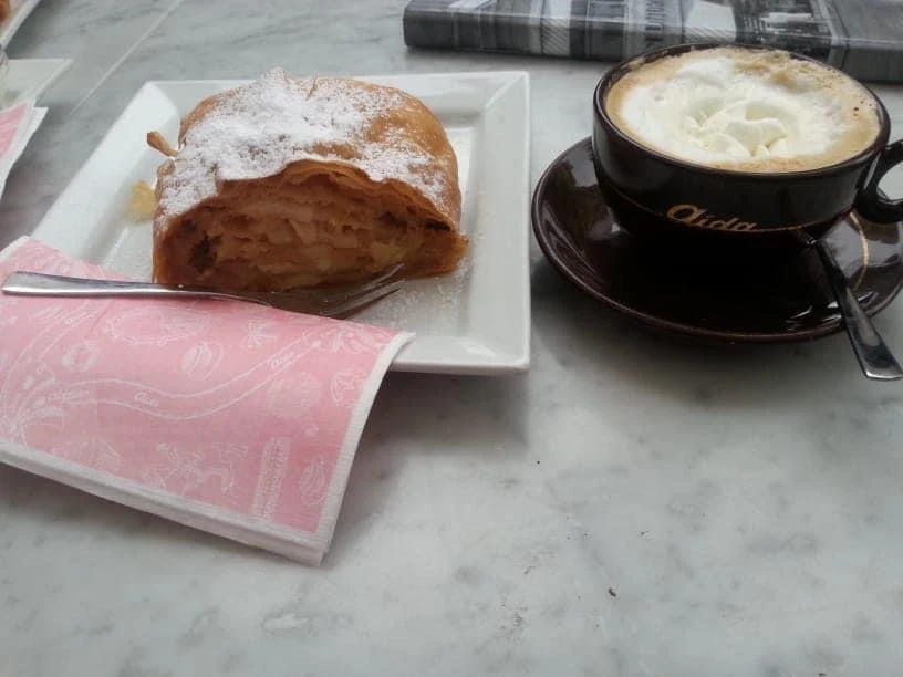 Apple Pie and Austrian Coffee