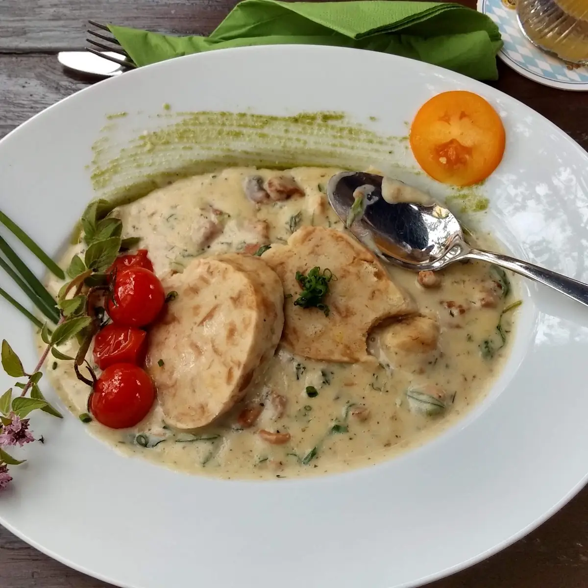 Eierschwammerl Knödel