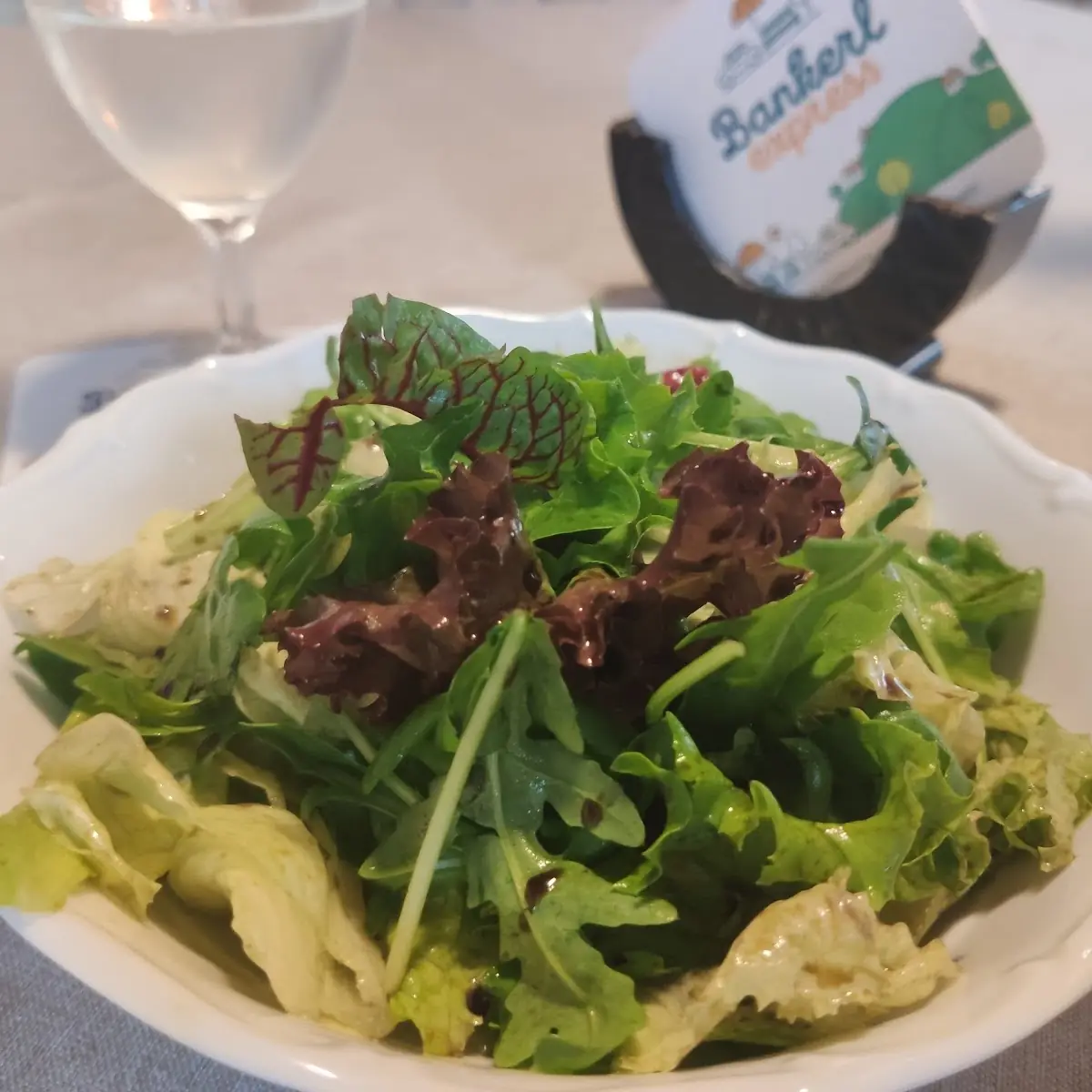 Blattsalat-schüssel