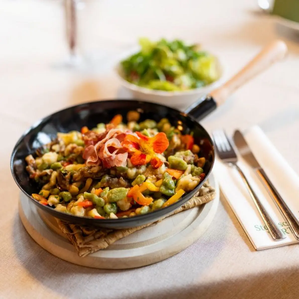 Vegetarisches Teufelsteinpfandl