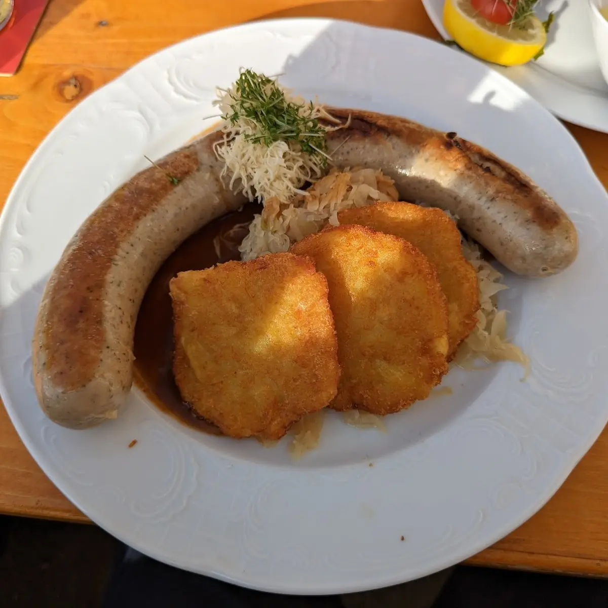 Kalbsbratwurst Hohensalzburg