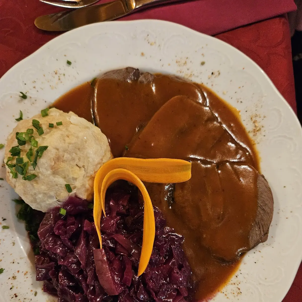 Hirschbraten