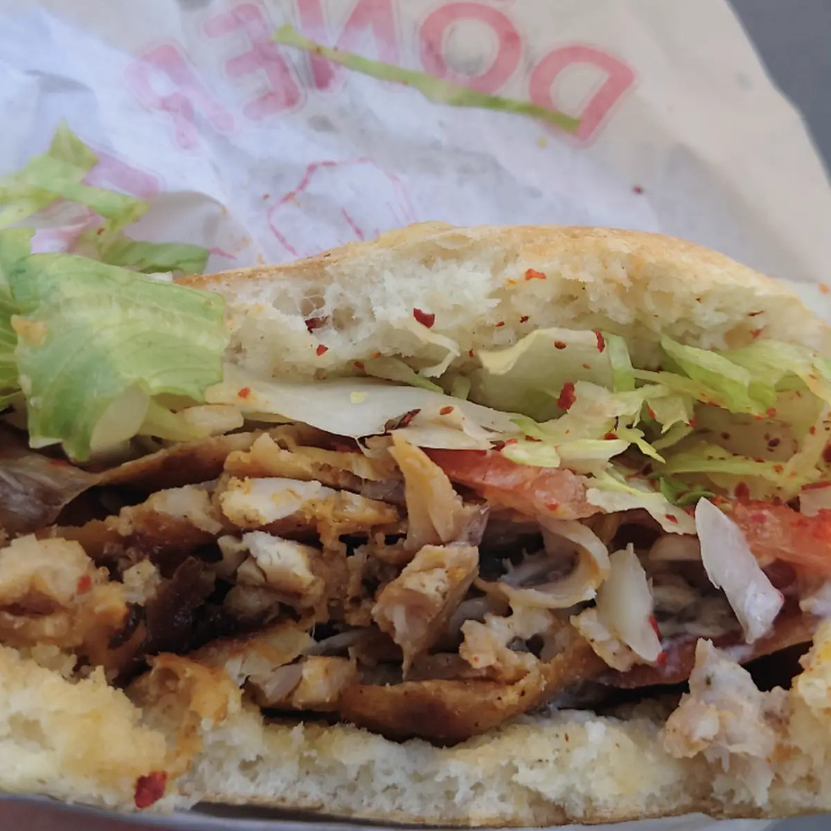 Hühnerkebab