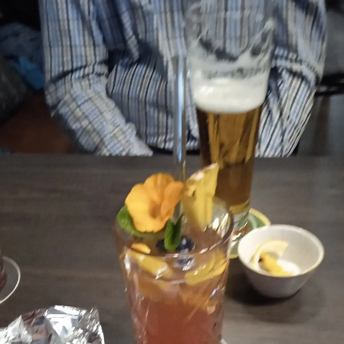 Mango Gin Fizz