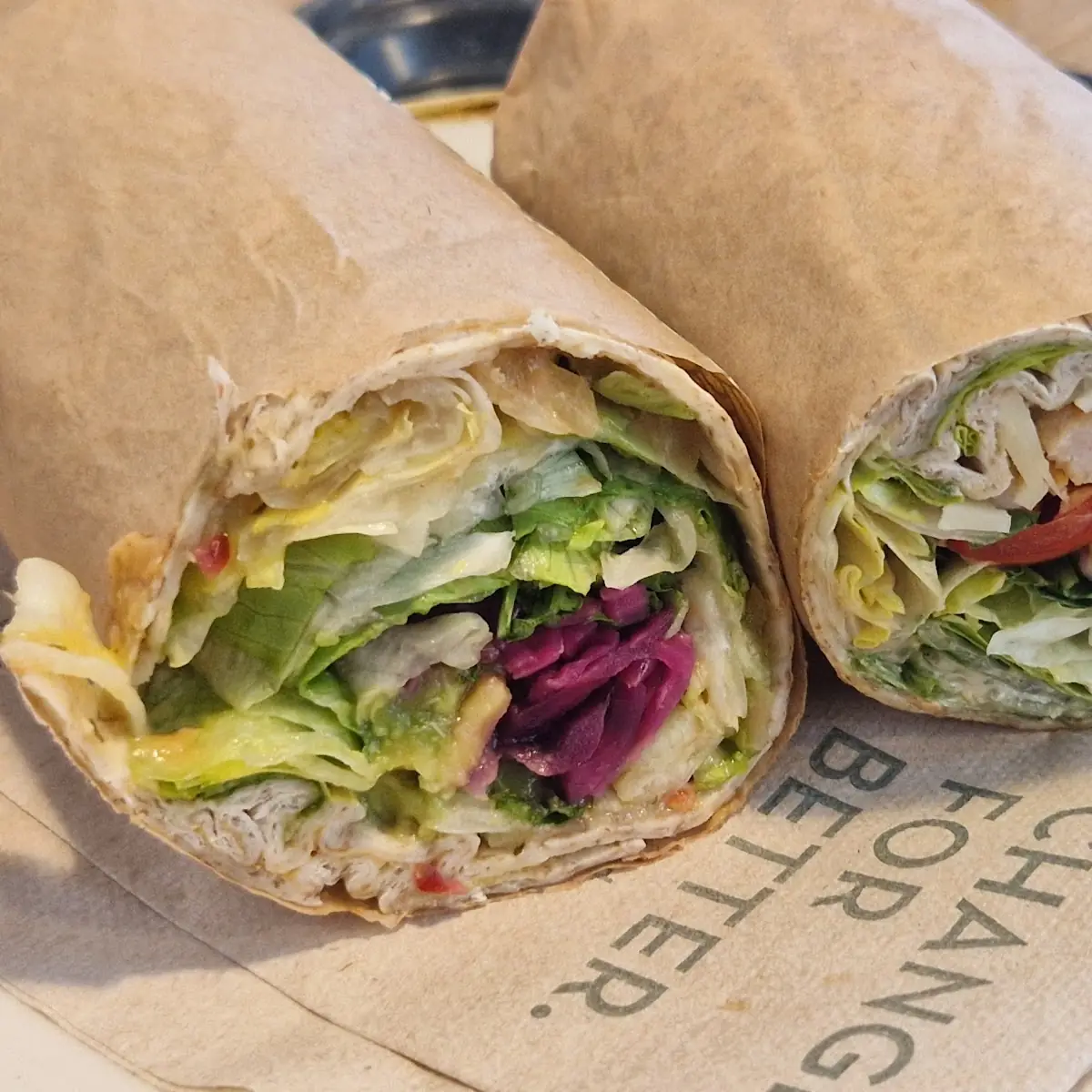 Veggie Goat Wrap - Ganzer Wrap