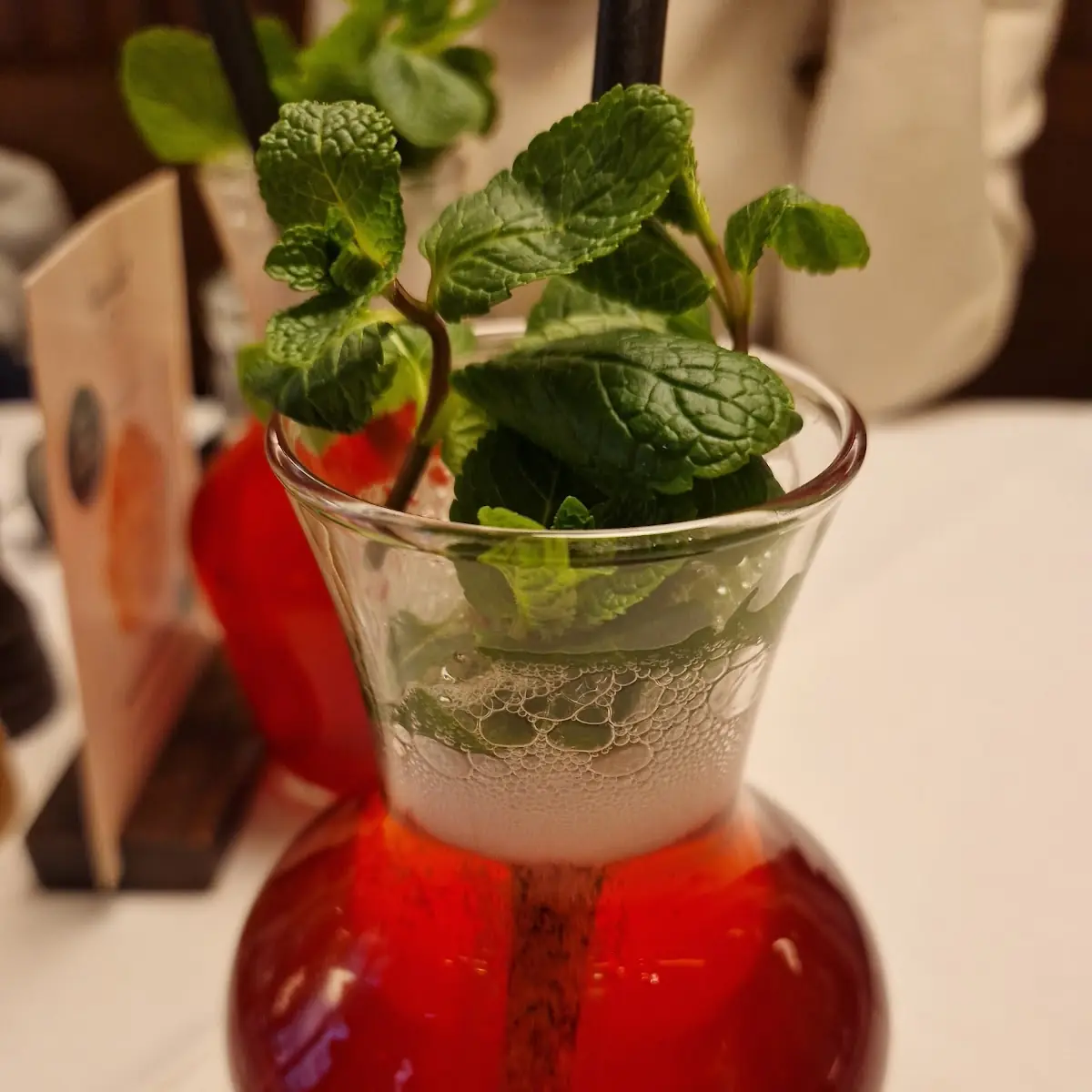 Hibiscus Mint Lemonade