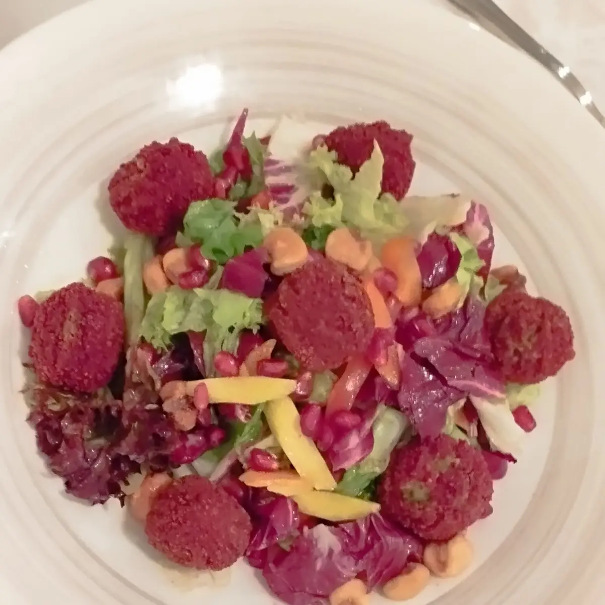 Blattsalat Mit Falafel-bällchen