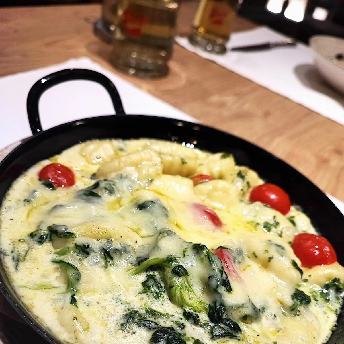 Gnocchi In Spinat-rahmsauce