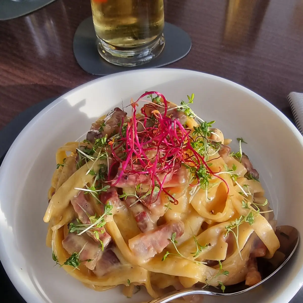 Carbonara, Panorama Caffe Brasserie