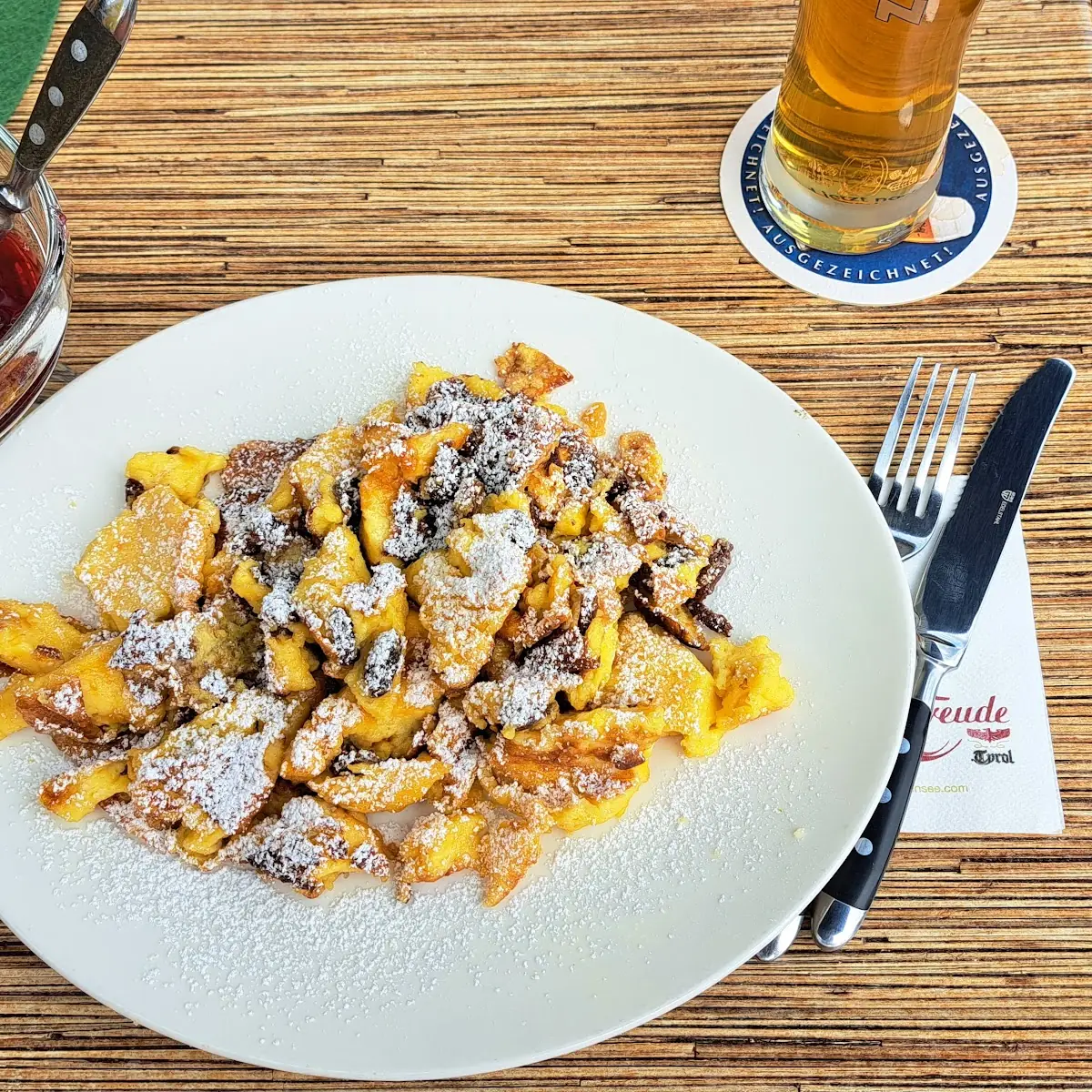 Kaiserschmarrn Mit Apfelmus