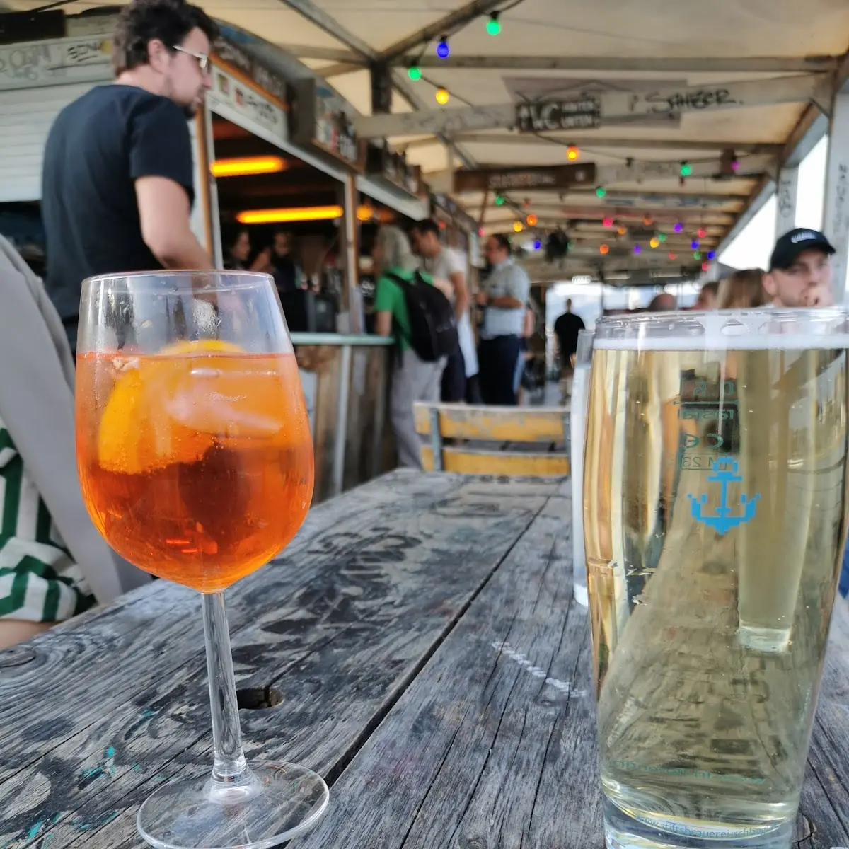 Gespritzter Most & Aperol Spritz